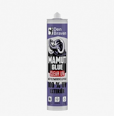 Transparentný MAMUT GLUE Clear UV 290 ml